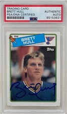 Brett Hull Cards, Rookie Cards and Autographed Memorabilia Guide 45