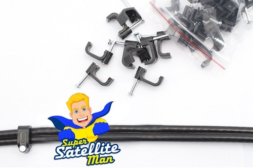 Kit de extensión de cable coaxial escopeta satelital Twin Sky 20 m con conectores F instalados - Imagen 2 de 7