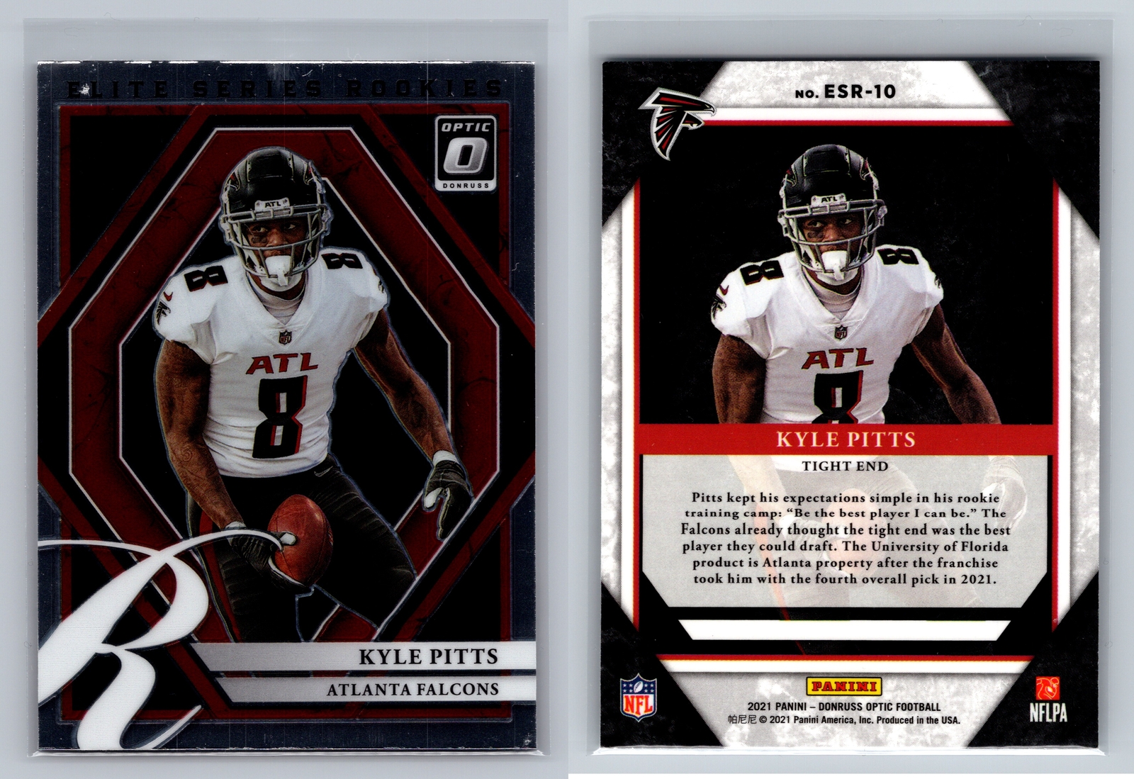 2021 Donruss Optic #ESR-10 Kyle Pitts The Elite Series Rookies