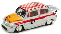 Brumm 1/43 Fiat 600 Abarth 1000 Winner Nurburgring 1967 Statisches Modell