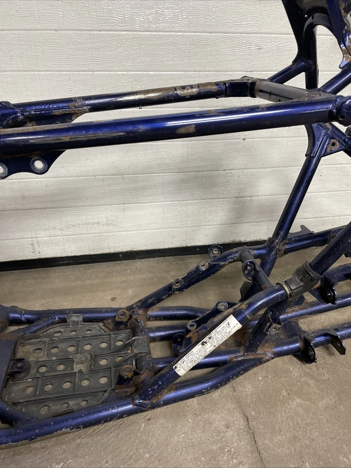 Cuadro principal chasis Suzuki Quadracer LTR450 2006-2009 AZUL LTR 450 Foto 3 de 4