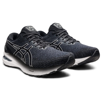 ASICS Men's GT-2000 10 Running Shoes, Black/White Size 9.5 US Wide 2E