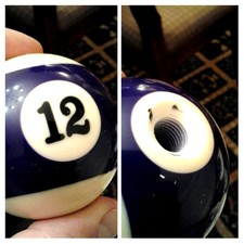 12 Twelve Pool Billiard Ball Gear Shifter Shift Knob Jeep Car Truck New 12 Twelve Pool Billiard Ball Gear Shifter Shift Knob Jeep Car Truck New