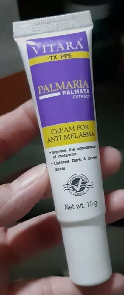 Vitara-TX PPE Cream for Melasma 15g. reduce brown spots on facial