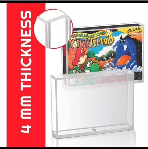 Nintendo SNES/N64 Premium Acrylic Video Game Display Case - Image 3 of 4