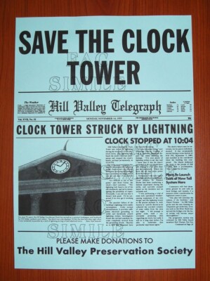 RITORNO AL FUTURO LETTERA 1955 DEL LOU'S CAFÈ DI MARTY A DOC CON