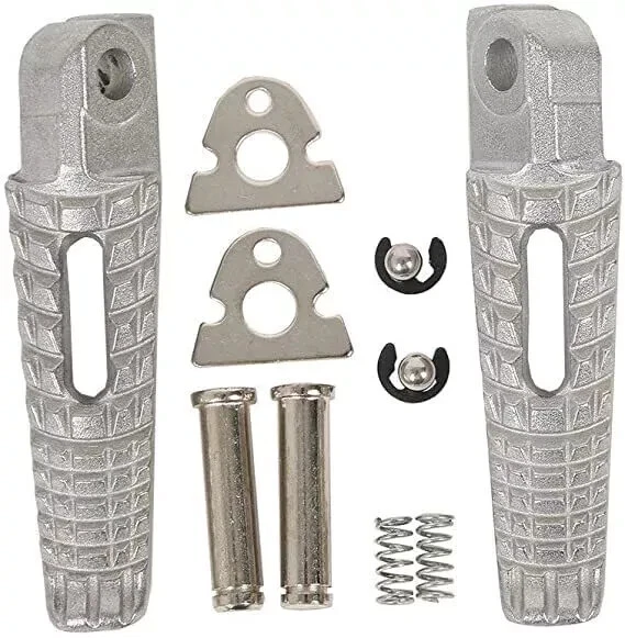 Motorcycle Front Rear Foot Pegs Footrest Pedal Fits for Suzuki GSXR GSX-R600/... Foto 3 de 4