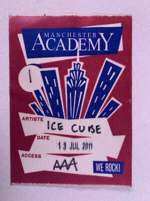 Ice Cube Pass AAA Original I Am The West Tour Manchester Academy 1 July 2011
