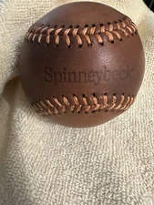 Spinneybeck leather baseball