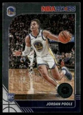 JORDAN POOLE RC 2019-20 NBA HOOPS PREMIUM STOCK ROOKIE WARRIORS 