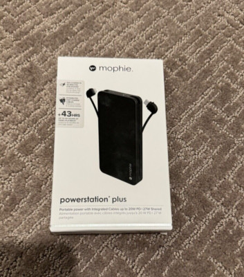 Mophie Powerstation Plus XL 10000 mAh Phone Charger - Black