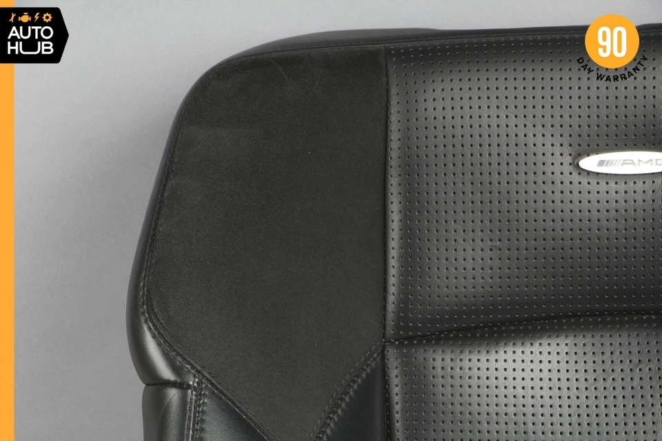 07-09 Cojín asiento superior delantero izquierdo o derecho mercedes w211 e63 amg negro fabricante de equipos originales Foto 2 de 4