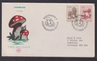 Denmark 1978 Mushrooms "MN" First Day Cover - Addressed to Scotland