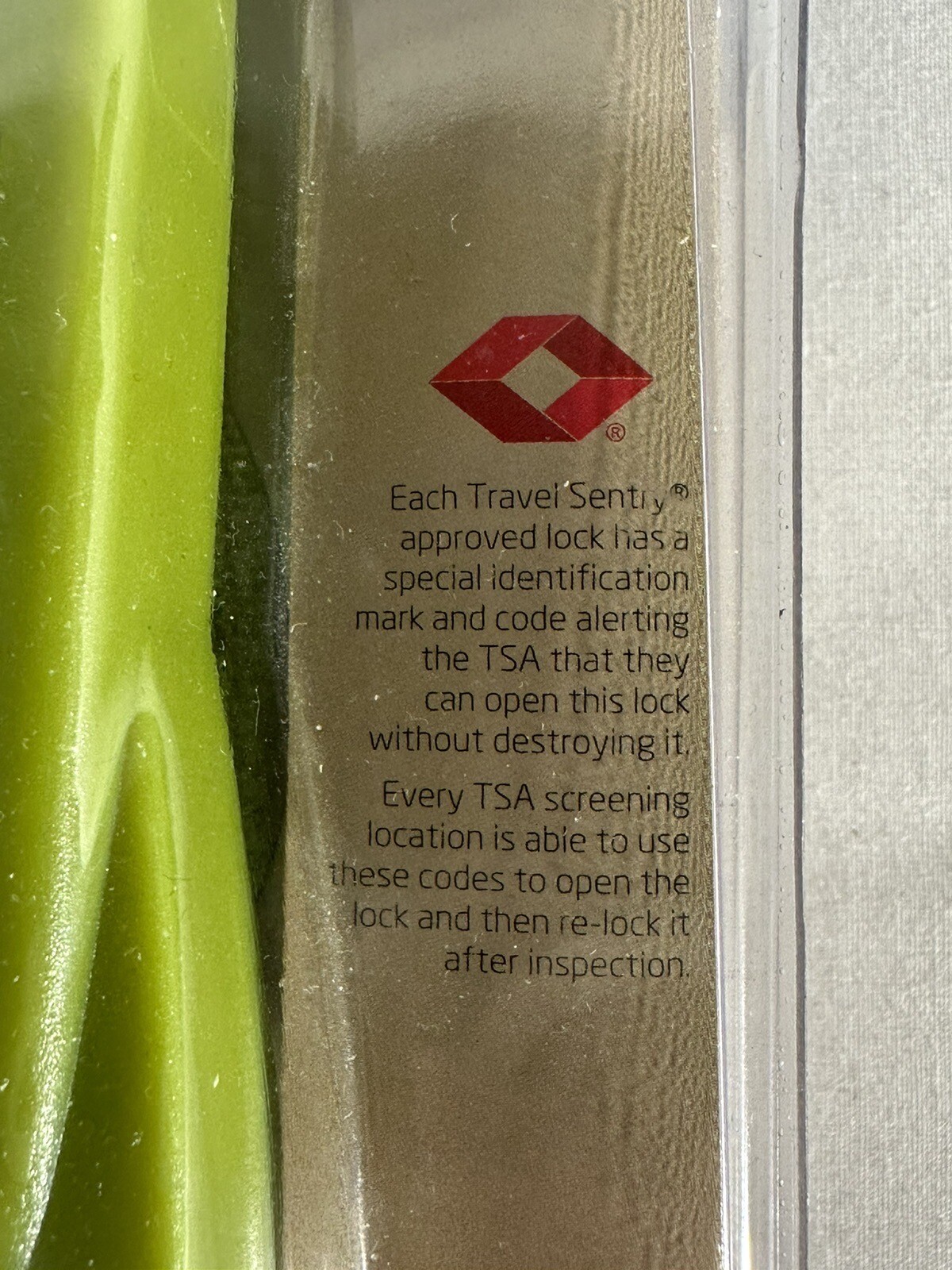 Samsonite Travel Sentry Triple - Combination Locking Luggage Strap Green