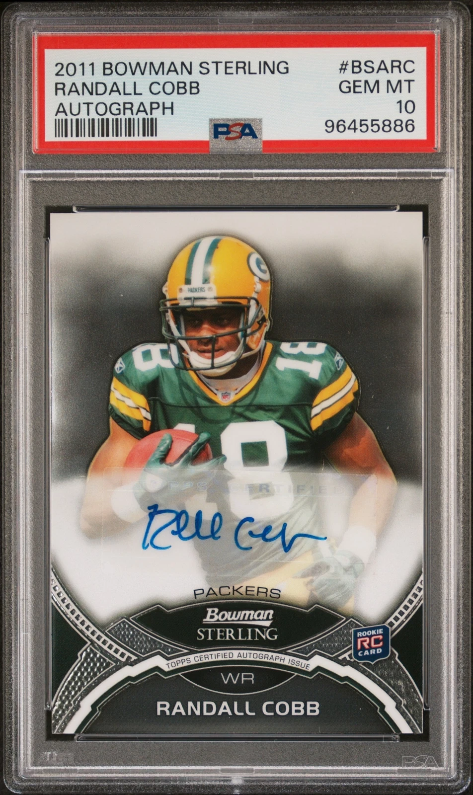 Randall Cobb Bowman Sterling Autograph #BSARC Base