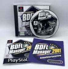 Thumbnail of ebay&reg; auction 316052378419 | BDFL Manager 2001 (Sony Playstation 1, 2001) mit OVP und Anleitung