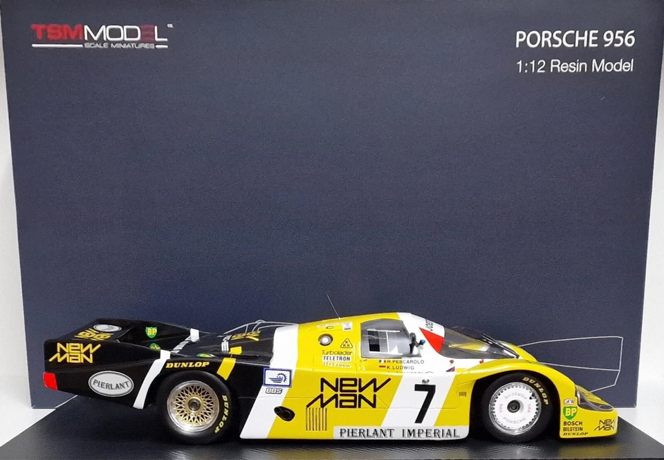 MODELLINO AUTO 1:12 TRUE SCALE TSM PORSCHE 956 PESCAROLO WINNER 24H LE MANS 1984 - Immagine 2 di 4