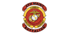 7" us marine corps 4th maintenance battalion bumper sticker decal usa made