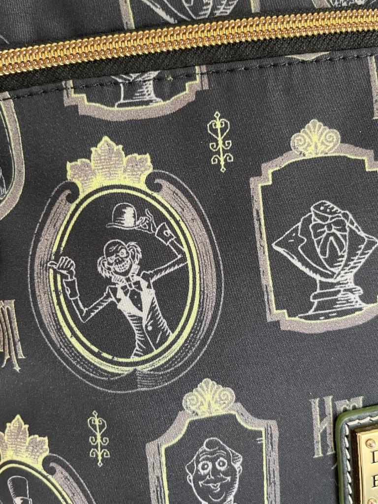 Disney Dooney & Bourke Haunted Mansion Nylon Portraits Crossbody