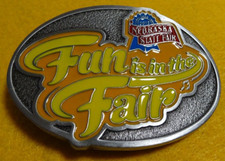 Nebraska State Fair 2015 Fun is in the Fair Belt Buckle