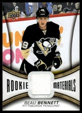 2013-14 Upper Deck Rookie Materials Beau Bennett Pittsburgh Penguins #RM-BB R66