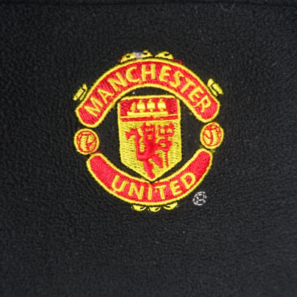 Manchester United Jacket Womens Medium Black Soccer Futbol Columbia Football VTG - Image 2 of 4