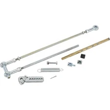 Rochester Carb Throttle Linkage Rod Kit, Triple Carb, Progressive
