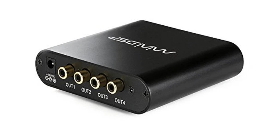 2x4 HD Digital Audio Signal Processor, Analog, USB, Toslink Audio Source, 4 P... - Bild 3 von 3