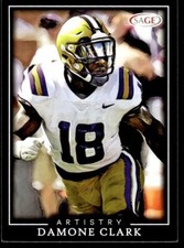 2022 Sage Artistry #10 Damone Clark -