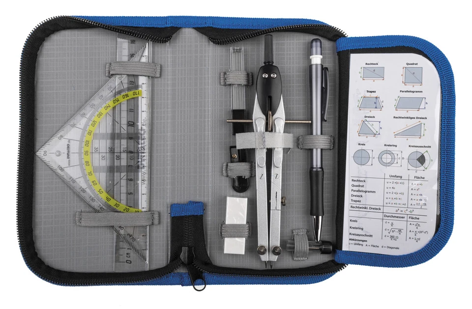 TI Nspire CX II-T + Tasche Lack Rot + 60M Garantie + ÜbungsBuch + Zirkelset - Bild 4 von 4