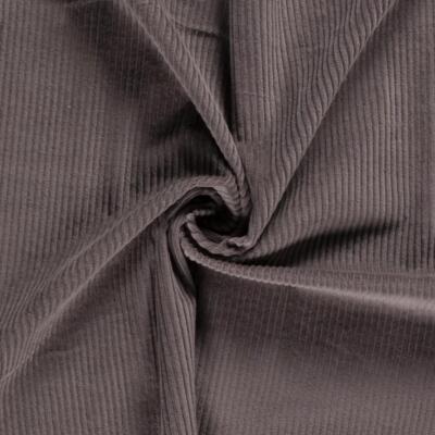 Luxus Jumbo Cord Samt Stoff Material - TAUPE