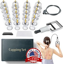 Ventosas De Acupuntura 24 Pcs Set Chinas Para Terapia Masajes Celulitis Masaje