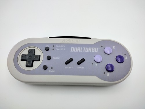 Vintage Acclaim Dual Turbo SNES Receiver and One Controller (Partially Tested) - Picture 2 of 3
