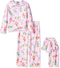 Girl 5-10 and 18" Doll Matching Snow Angel Winter Pajamas Outfit American Girl