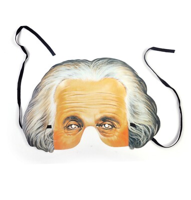 Albert Einstein Party Maske - neu, unbenutzt ab Lager
