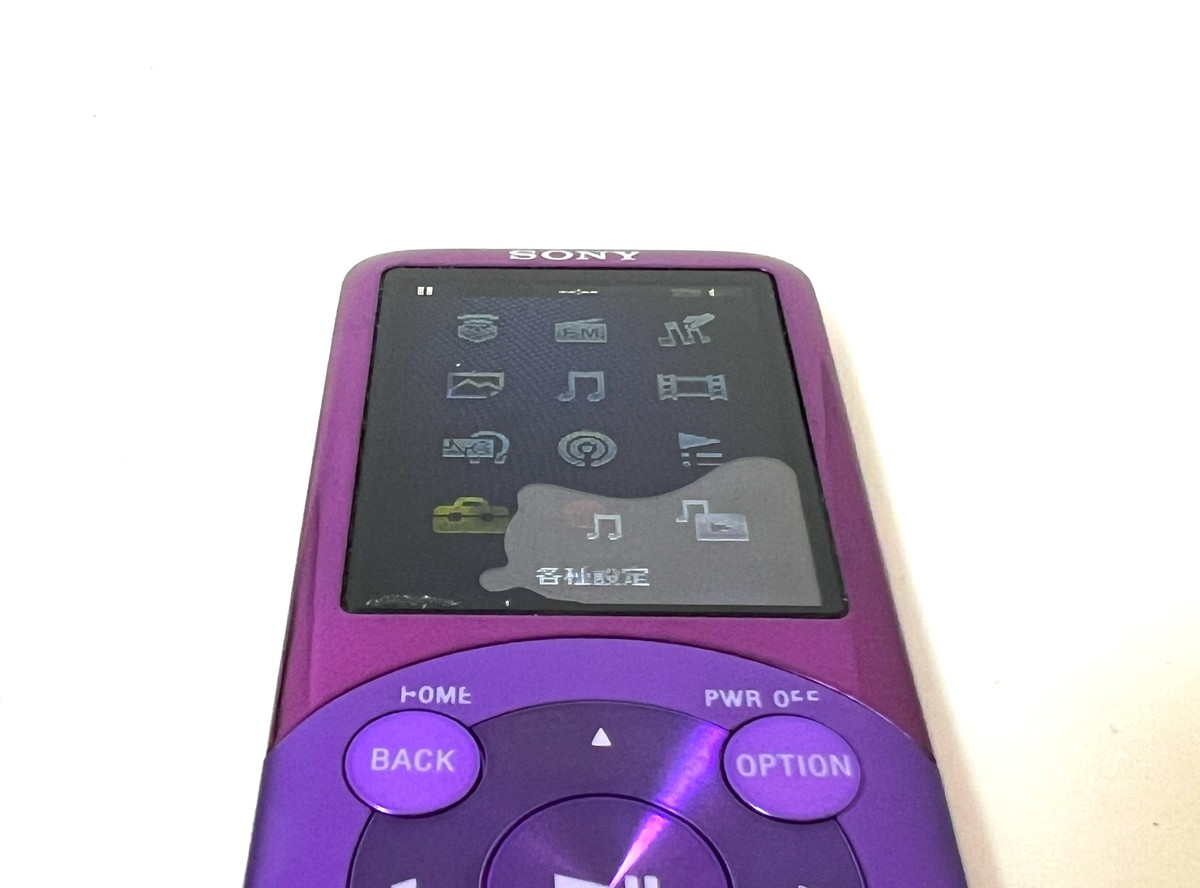 Sony Walkman NW-S756 32G color violet Form Japan | eBay