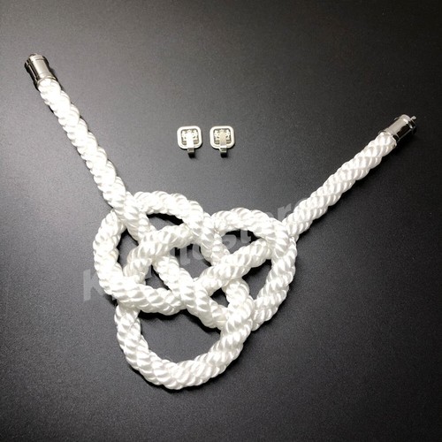 1Pcs Car Rearview Mirror Charms Good Lucky Black JP Kin Tsuna Rope Vip Gift - Picture 12 of 12
