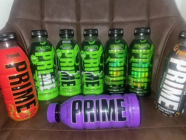 PRIME HYDRATION || MISFITS | GOLD | PINA COLADA || LIMITED BOTTLES RARE! 