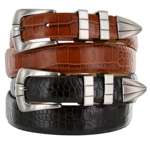 California Genuine Full-Grain Cowhide Leather Designer Golf Dress Belt