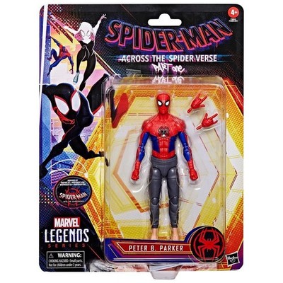 Marvel Legends Peter B Parker F3852 Actionfigur 6'' Figur Aus Spider-Verse