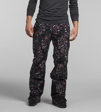 The North Face Freedom Ski Shell Waterproof Snow Pants Black Snake Print Men  s M