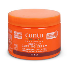 Cantu Coconut Curling Cream with Shea Butter for Natural Hair, 12 Oz