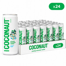 Kokoswasser aus jungen Kokosn&uuml;ssen, 320 ml (24er-Pack)
