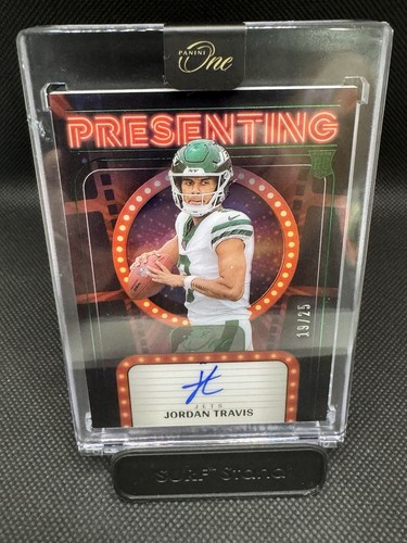 2024 Panini One Presenting Jordan Travis #157 Sealed Rookie Card Autograph /25