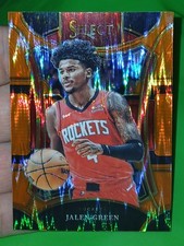 2023-24 Panini Select - Mezzanine Level Jalen Green #359 Orange Flash Prizm