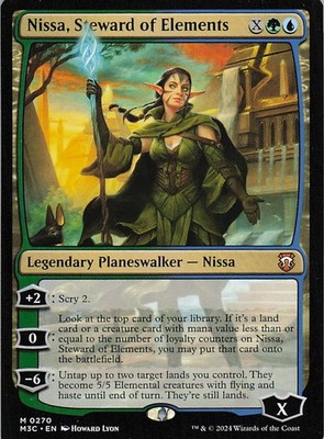 Nissa, Steward of Elements M Commander: Modern Horizons 3 270 NM