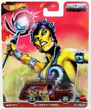 Hot Wheels '55 Chevy Panel Masters of The Universe Pop Culture GRL33 Brown 1:64
