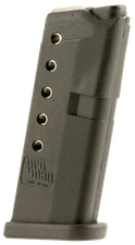 ProMag Steel Handgun Magazine Glock 42 .380 ACP Black Polymer 6/rd