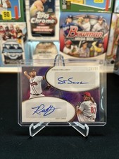 Topps Baseball 2025 Dynamic Duals Spencer Schwallenbach  Rhett Lowder Auto /99