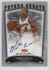 2005-06 Fleer Greats of the Game Future Greats 80/99 Monta Ellis #138 Auto 5l2